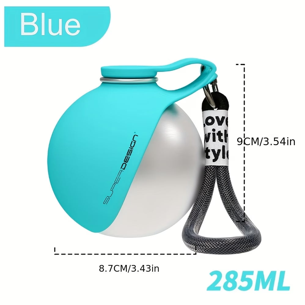 2 in 1 Portable Pet Walking Water Bottle
